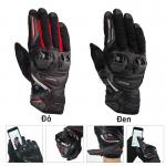 Komine GK-234 Protect Leather Mesh Gloves