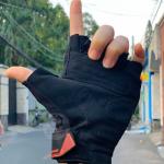 Komine GK-242 Protect Mesh Half Finger Gloves