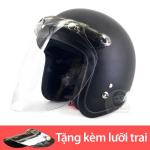 Nón bảo hiểm Dammtrax có kính RAW | Mũ 3/4 Thái Lan giá rẻ