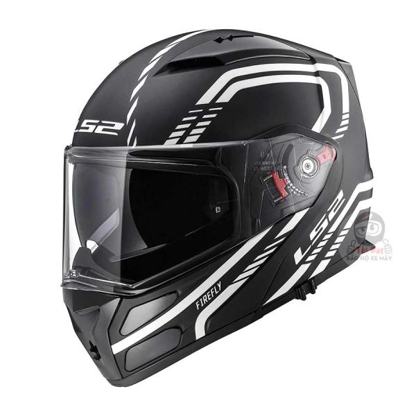 LS2 METRO FF324 FIREFLY Helmet | Modular, flip up motorcycle LS2 helmet