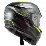 LS2 Challenger FF327 Carbon Fold Yellow Helmet - Top LS2 Helmet