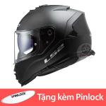 Fullface LS2 FF320 Glossy Black - Dual Visor Helmet