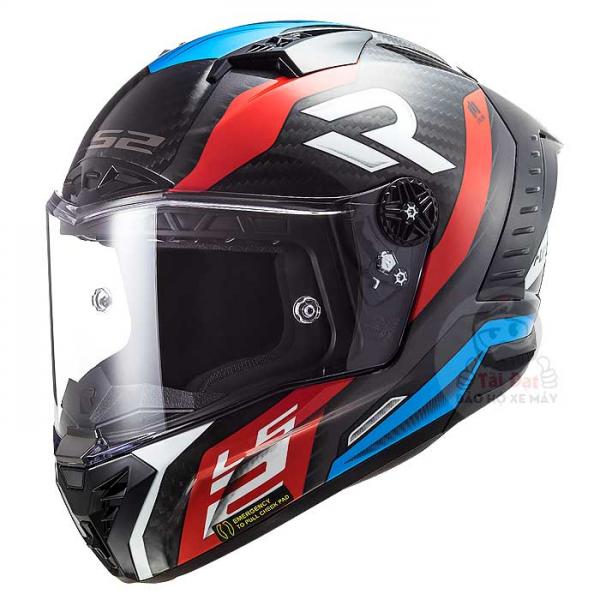 LS2 FF805 Thunder Supra Red Blue Helmet