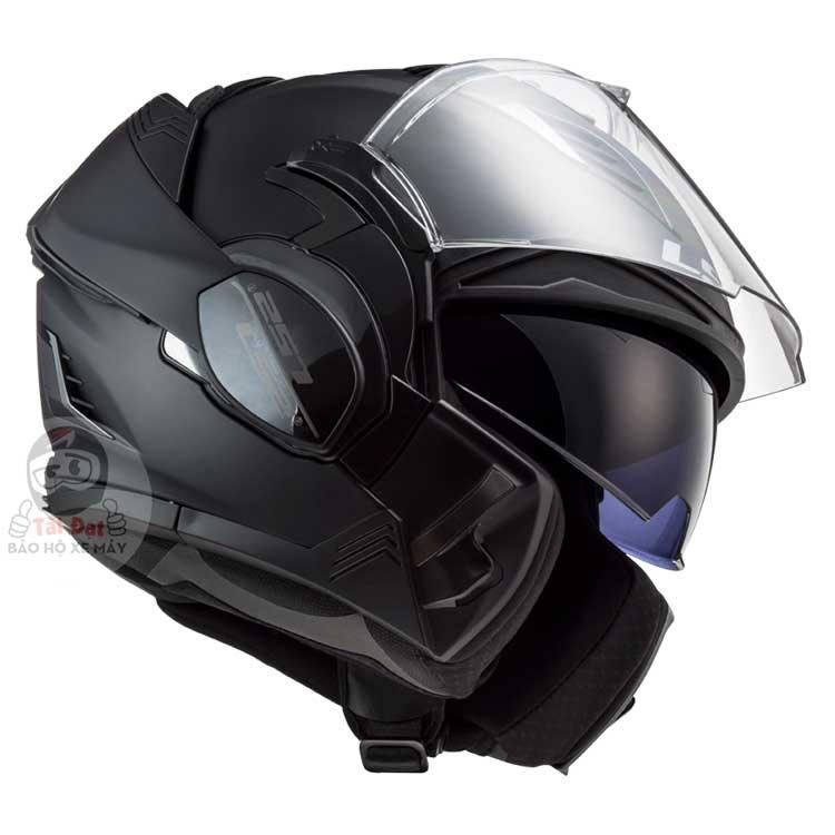 Mũ LS2 Valiant II Đen nhám - FF900 mới | Fullface lật hàm