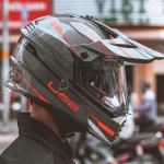 LS2 pioneer mx436 Fullface Dual Sport Helmet