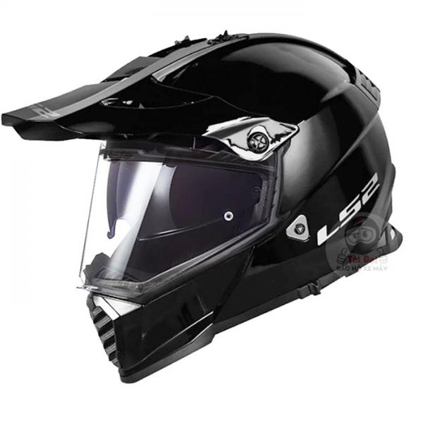 LS2 Pioneer Evo Adventurer Black Glossy MX436 Helmet