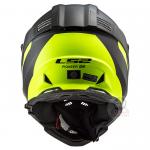 LS2 Pioneer Evo Router Black Green MX436 Helmet