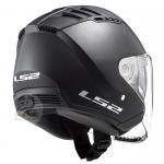 LS2 OF600 Copter Matt Black Helmet - Openface Helmet