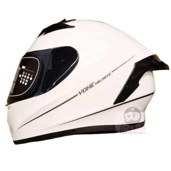 Yohe 978 Plus White - Fullface Yohe Helmets