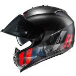 HJC IS-17 Shapy Black Red Helmet