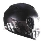 HJC IS-17 Shapy Black White Helmet