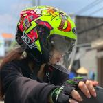 KYT NFJ Espargaro Misano 2018 Helmet