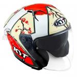 KYT NFJ Xavi Sakura Helmet