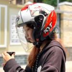KYT NFJ Xavi Sakura Helmet