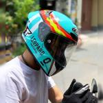 KYT TT-Course Leopard Jaume Masia Helmet - Moto3 Leopard team