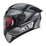 KYT TT-Course Tourist Matt Grey Helmet