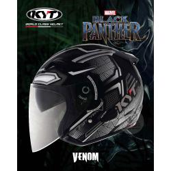 KYT Venom Black Panther