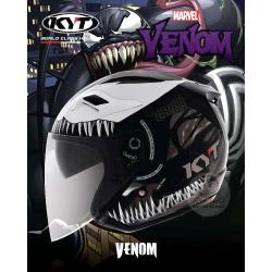 KYT Marvel Venom Helmet