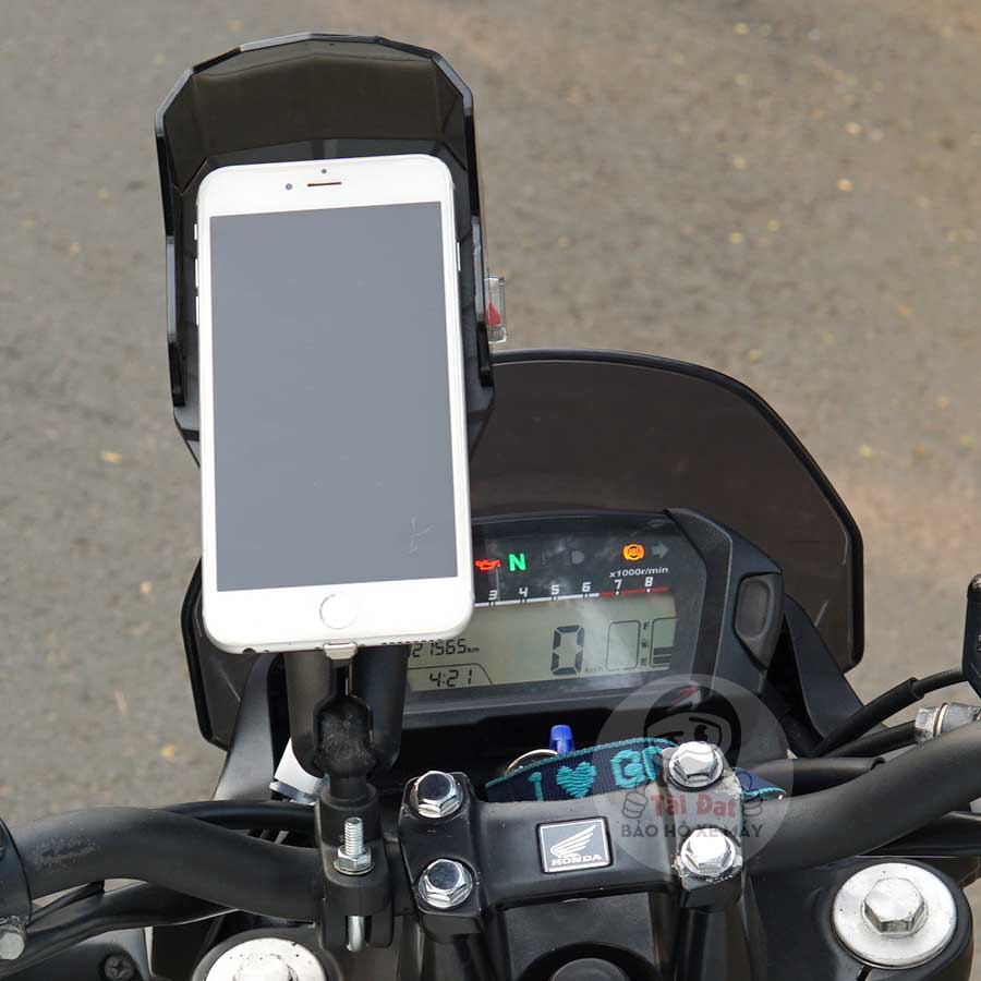 Giá đỡ điện thoại moto Magfit - Giá gắn điện thoại xe máy