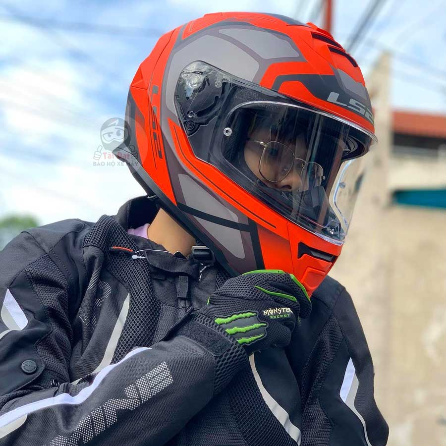 Fullface LS2 FF800 Storm Faster Dual Visor Helmet